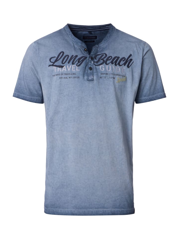T-Shirt in Blau