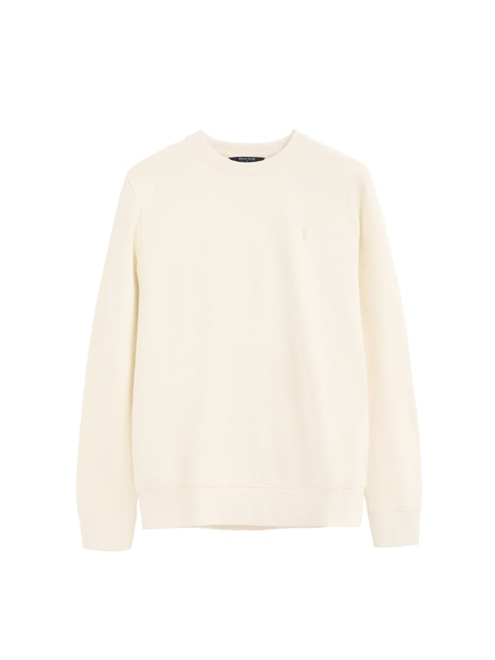 Sweatshirt MAN RIGBY GO SWEAT U IO LONG SLEEVE RELAXED FIT in Ecru