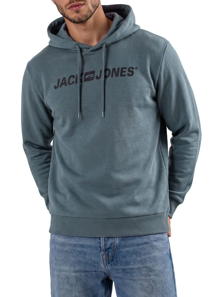 Pullover JJMORTY OLD LOGO SWEAT HOOD SMU in Blau