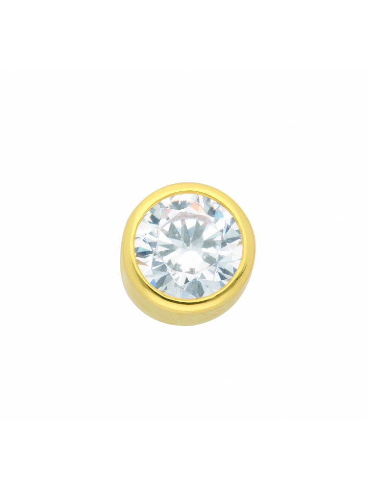 Damen 333 Gold Anhänger mit Zirkonia in gold
