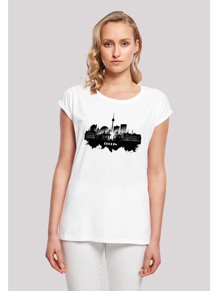 F4NT4STIC T-Shirt Cities Collection - Berlin skyline in weiß günstig kaufen  | limango