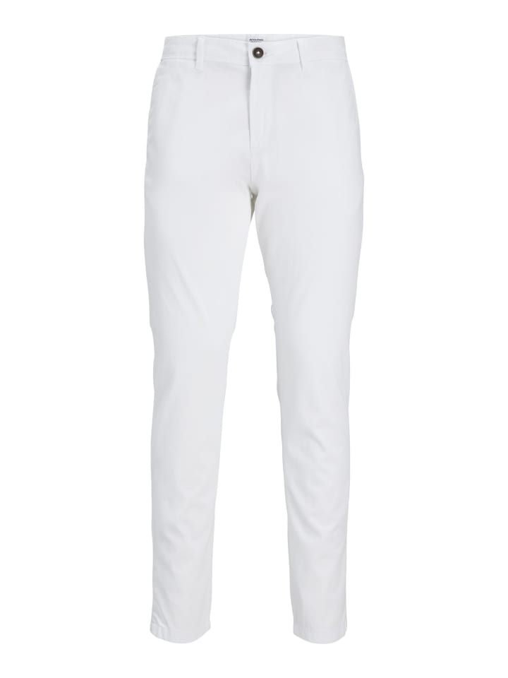 Chino Hose in White 1