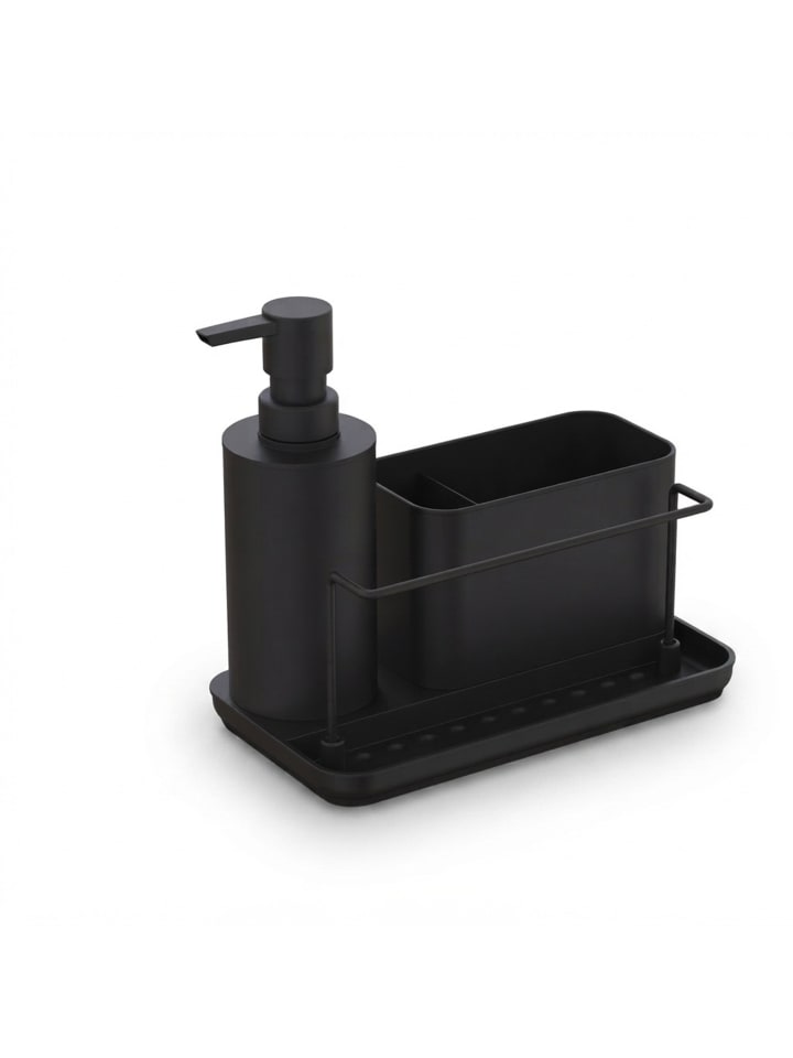 Spülbecken-Organizer Set in Schwarz