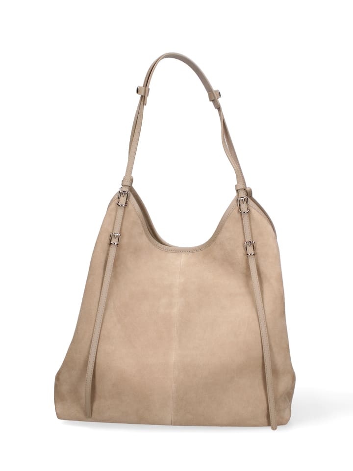 Schultertasche in CAPPUCCINO D05