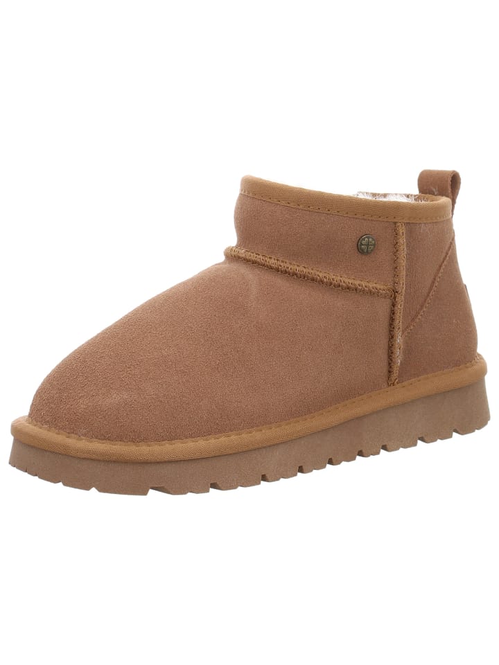 Klassische Stiefelette in braun