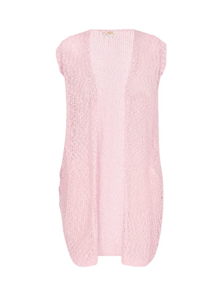 Women Vest in rose multicolor
