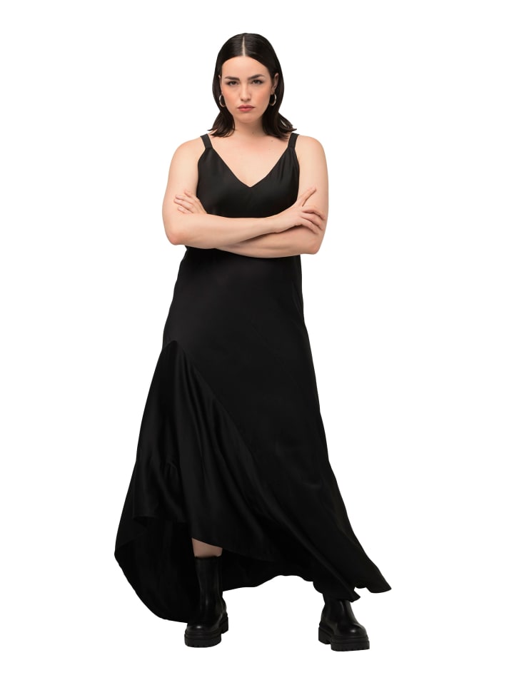 Midikleid in schwarz