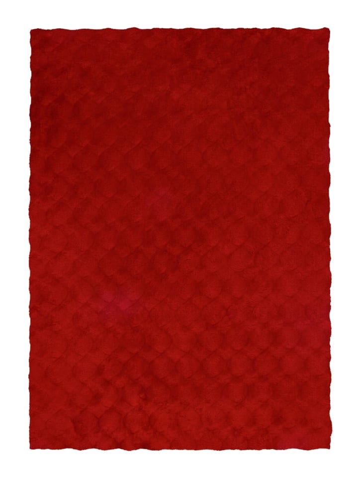 Hochflor Teppich Rayanne Glow 825 - Rötlich