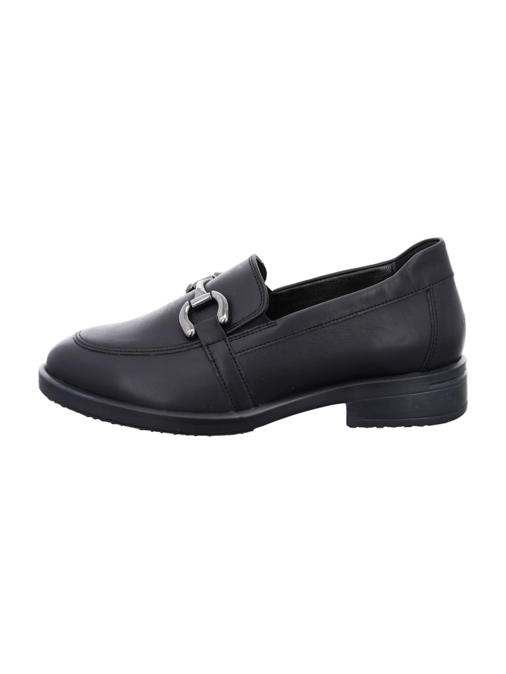 Klassische Slipper in Schwarz
