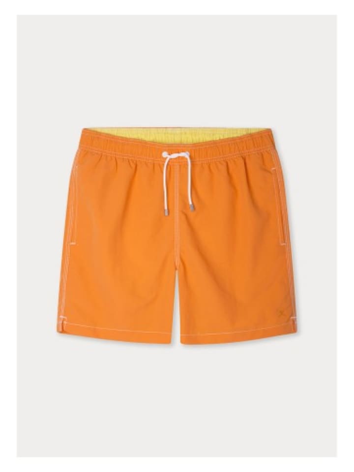 Badeshorts in Orange