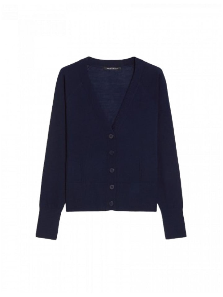 Cardigan SANTHIA Blau
