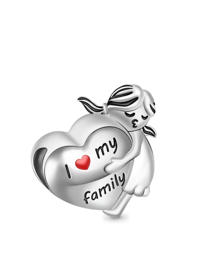 Platinbeschichtete Metalllegierung Family -Charm
