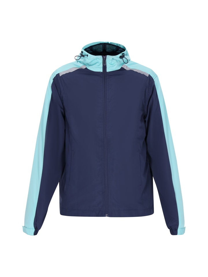 Herren Jacke in Marine Türkis