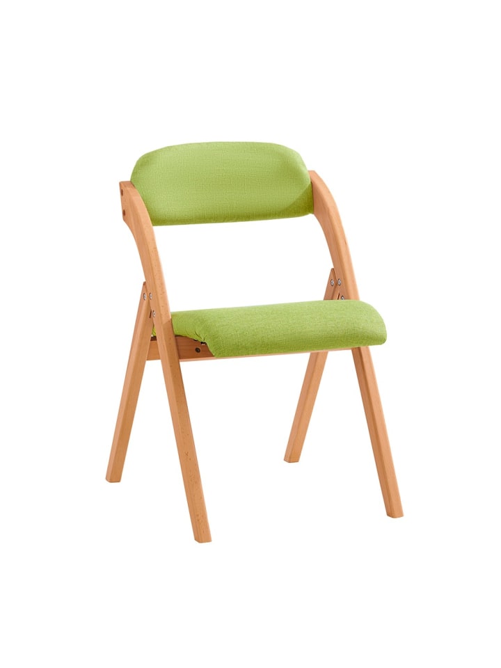 Stuhl in Limettengrün - (W) 47.5 x (H) 77 x (L) 41.5 cm
