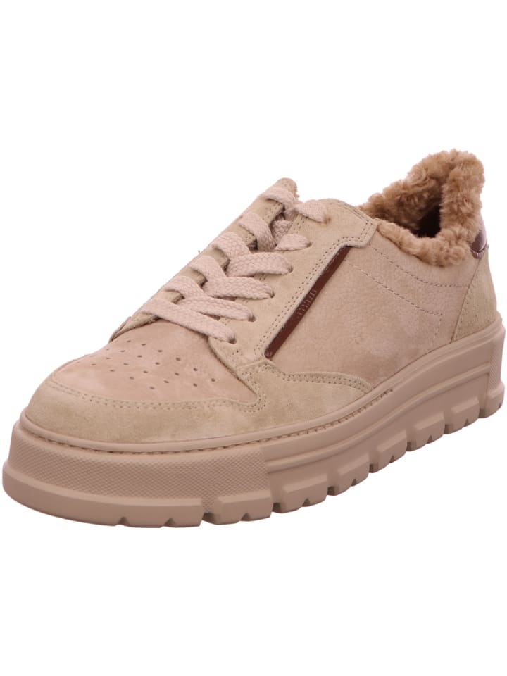 Schnürschuh in beige