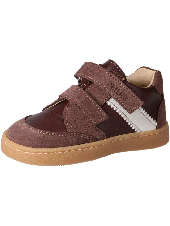 Slipper Klettverschluß Barry in braun
