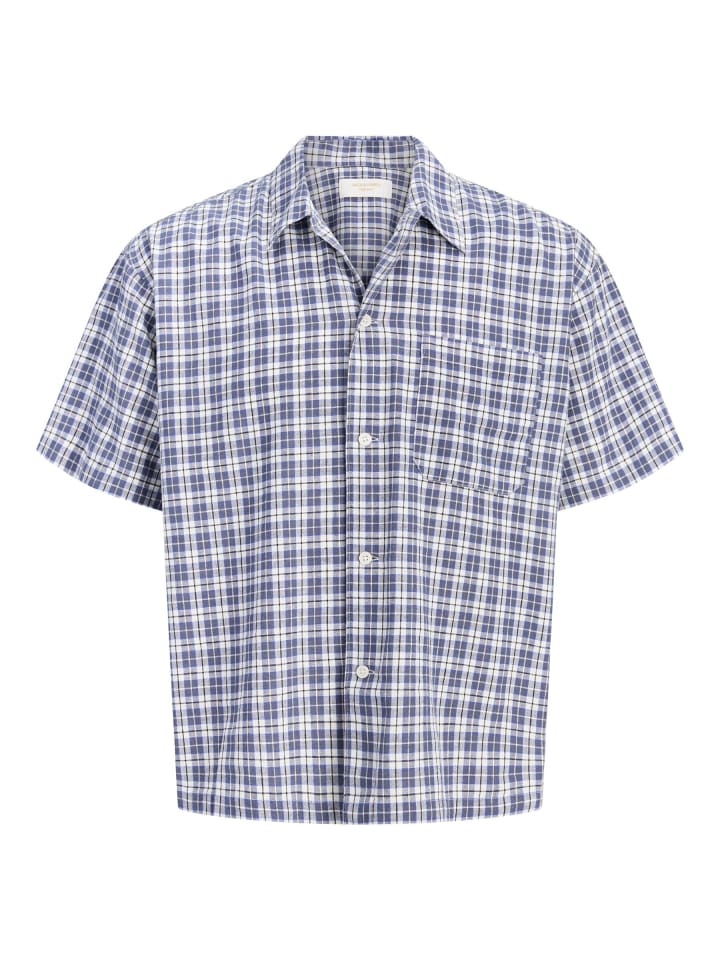 Hemd in Bluing