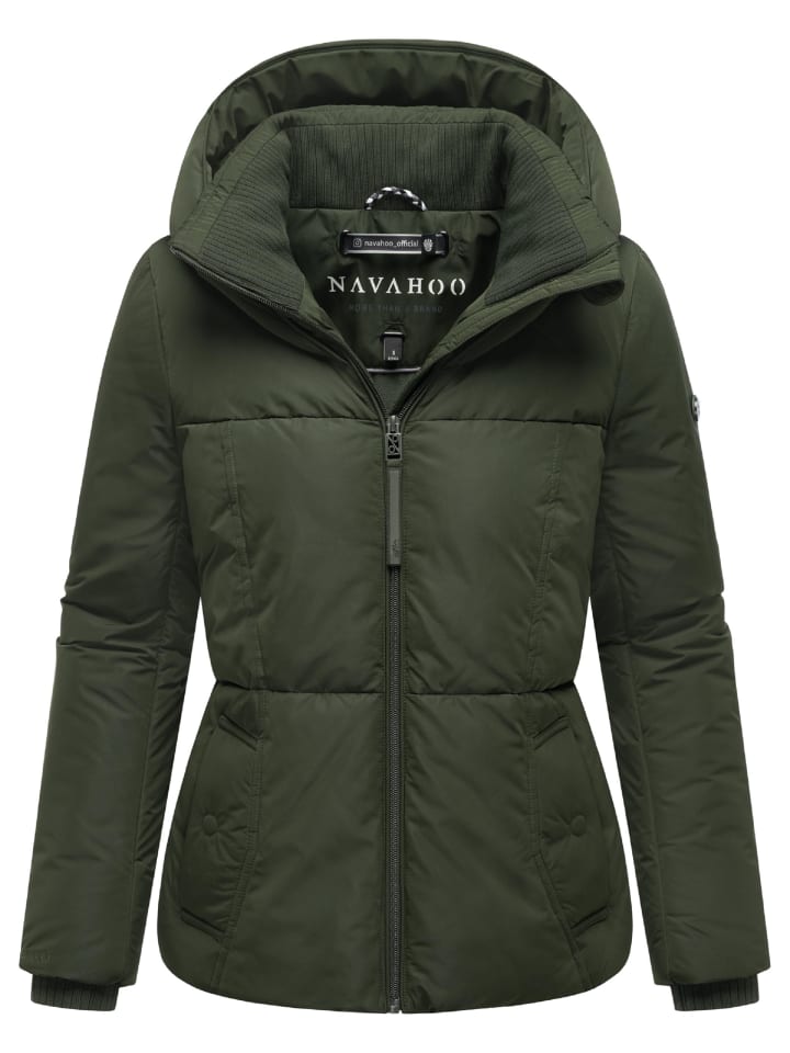 Winterjacke Flüsterfee 14 in Dark Olive
