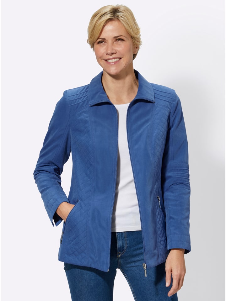Jacke in blau