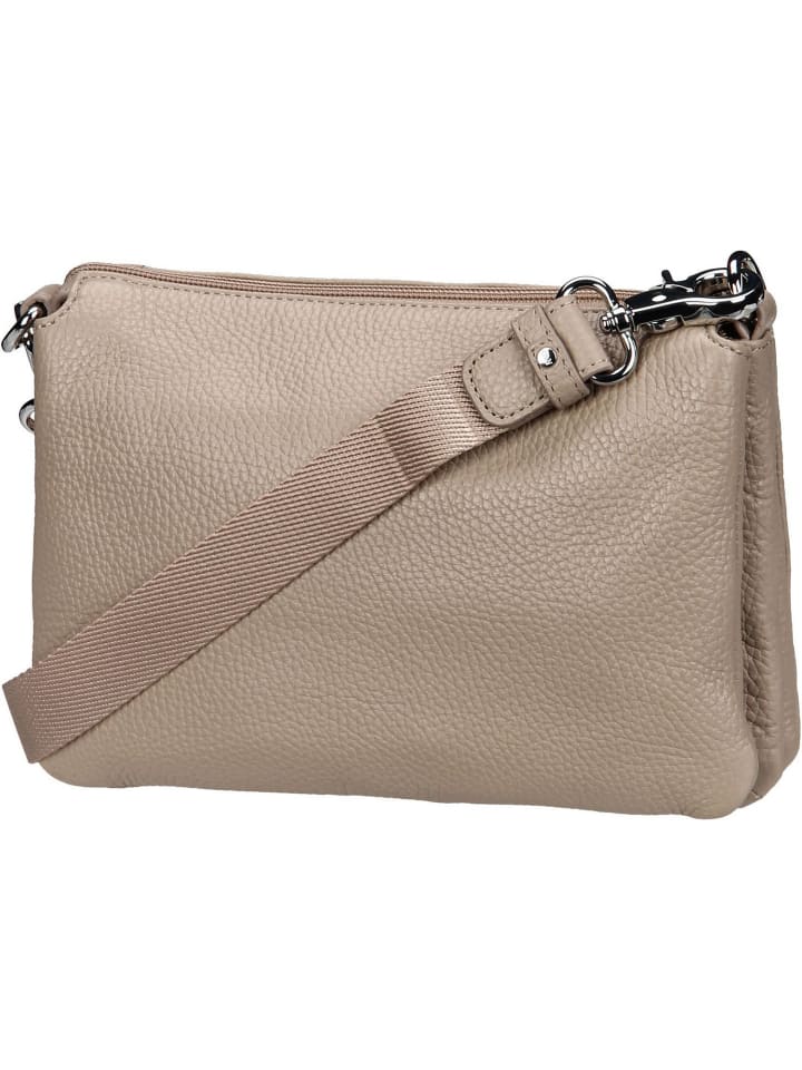 Mandarina Duck Umhängetasche Mellow Leather Pochette FZT82 in Warm  