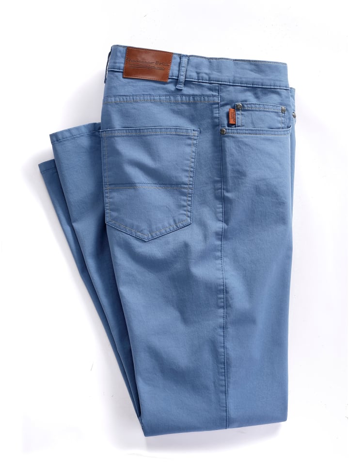 Hose in mittelblau