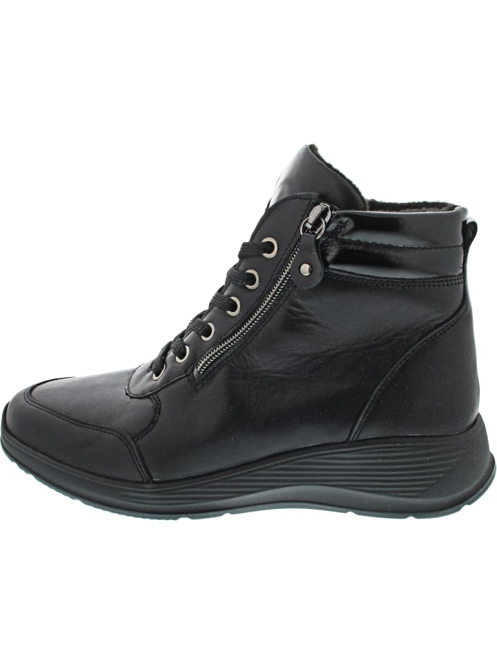 Kalea Schnürstiefel Schwarz