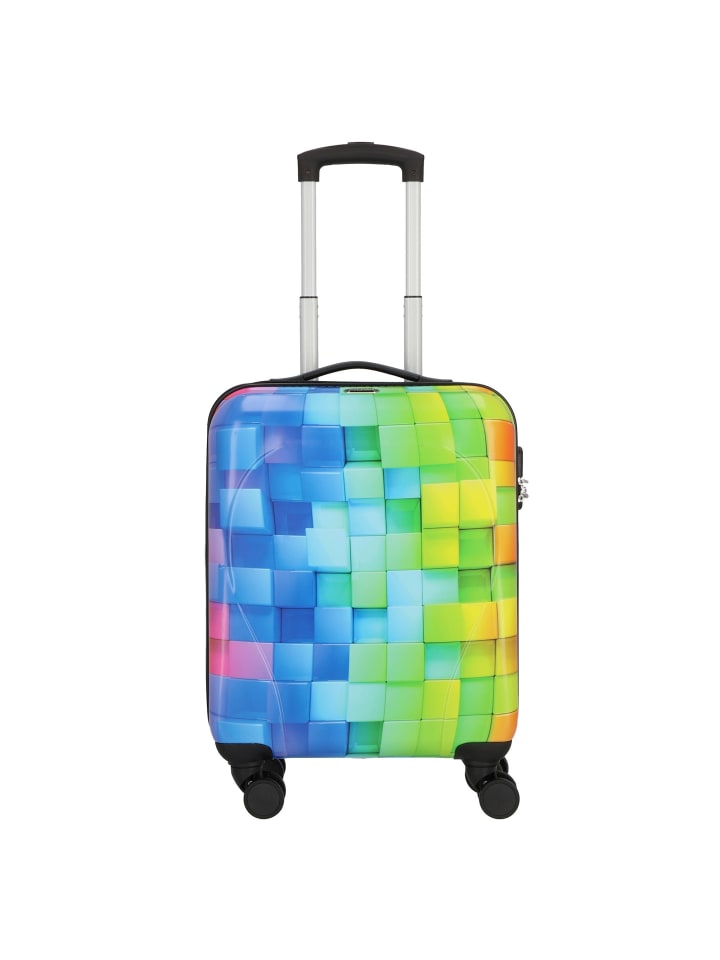 Santa Cruz De Tenerife 4 Rollen Kabinentrolley S 54 cm bunt