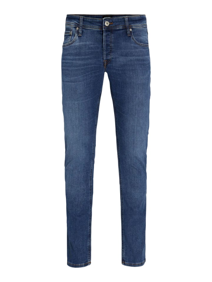 Slim Fit Jeans in Blue Denim