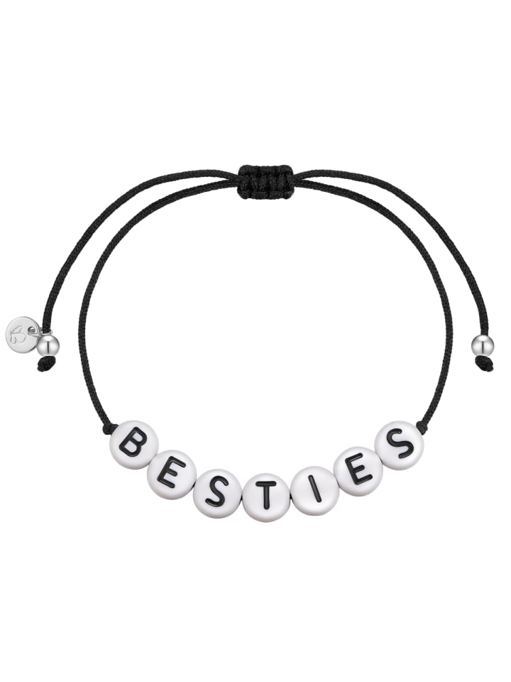 Armband BESTIES aus Sterling Silber in silber