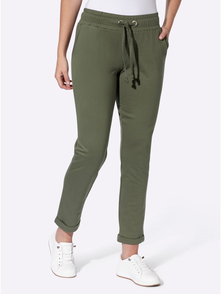 Sweathose in khaki
