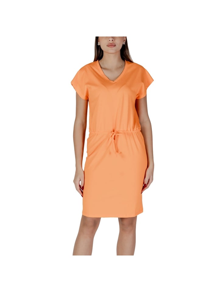 Orange Damen Kleid