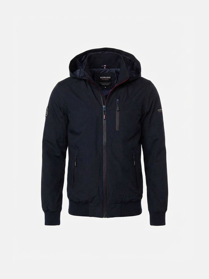 Leichte technische Jacke in blau