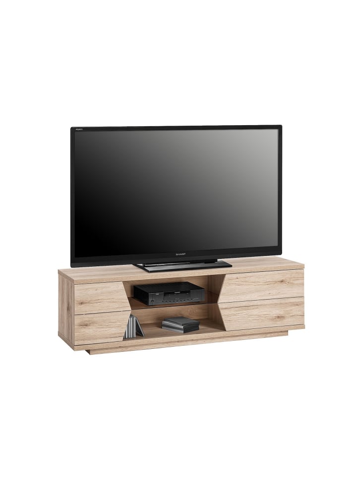 TV-Board Oslo in Brauntöne