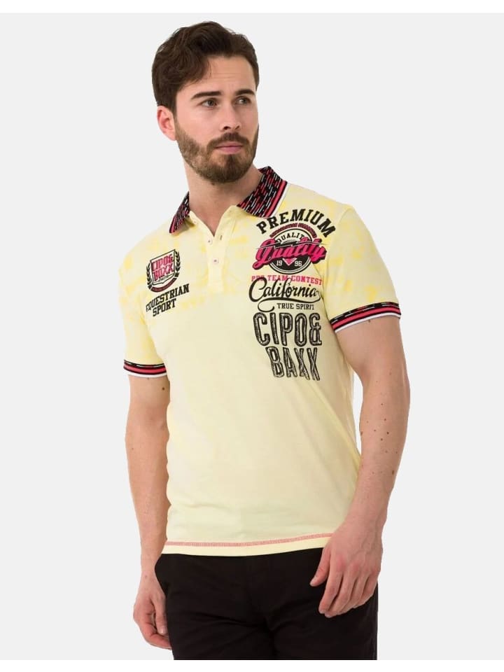 Poloshirt in YELLOW
