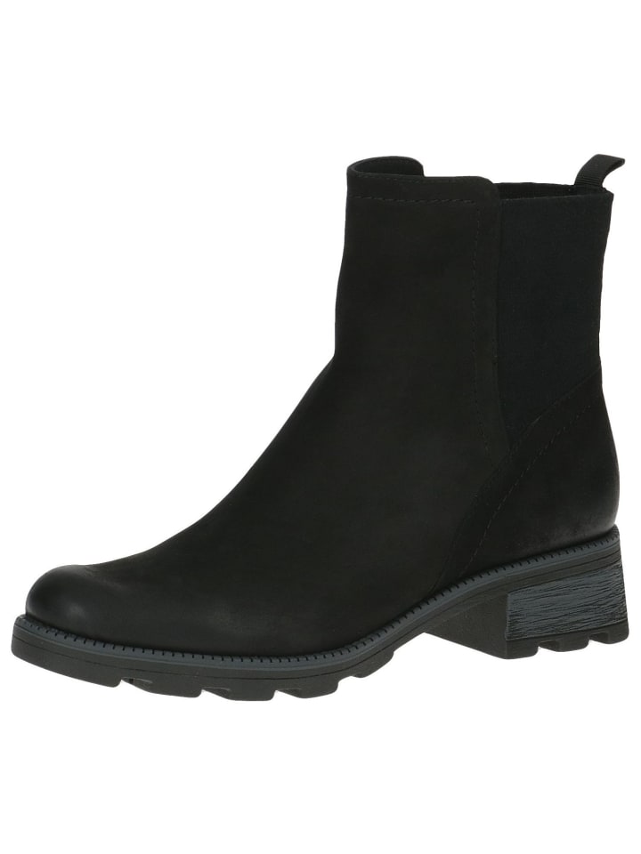 Stiefelette in BLACK NUBUC