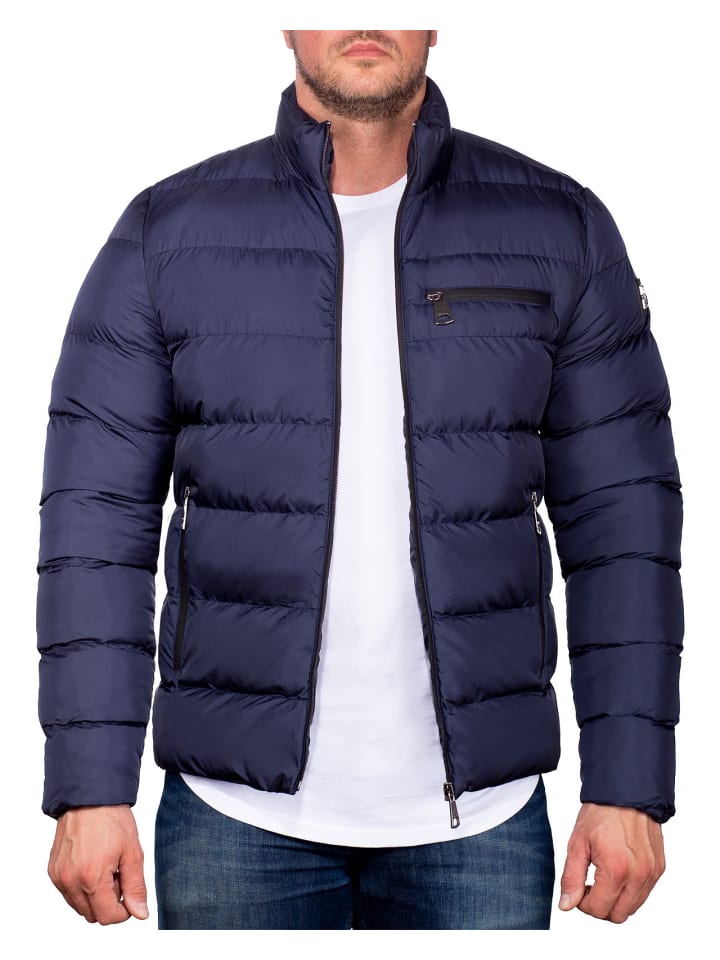 Herren Regular Fit Jacke in Navy
