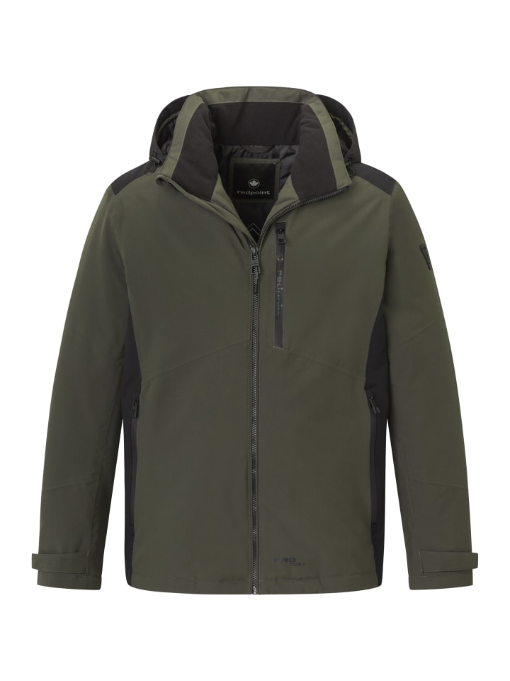 Funktionsjacke LEN 2.0 in olive / black