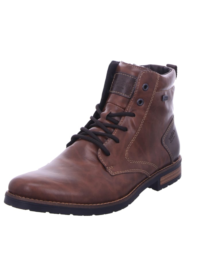 Schnürstiefel Mit Tex-Membran in braun