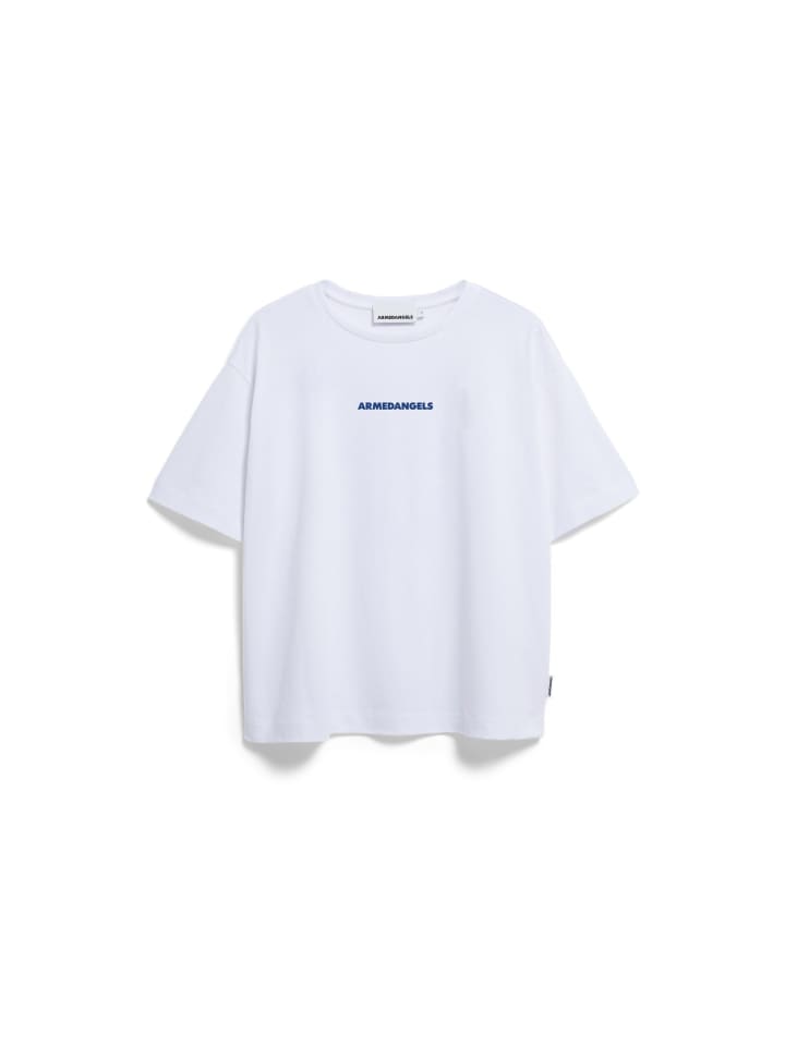 T-Shirt Giannaa Chaange in weiß blau
