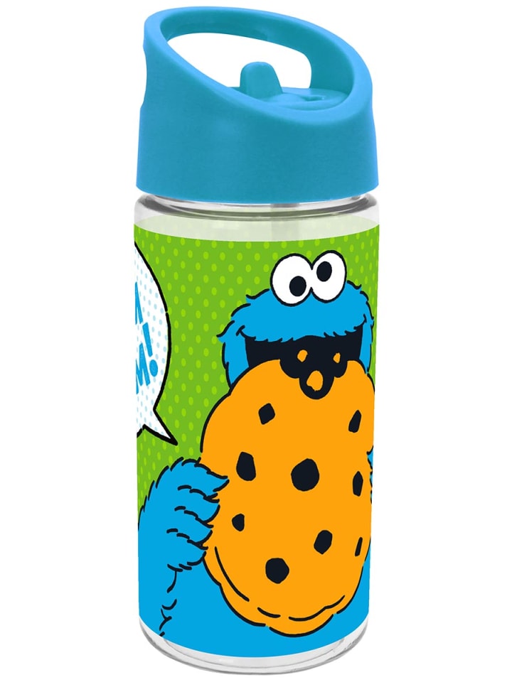 Trinkflasche Sesamstraße Krümelmonster in Blau - 450ml