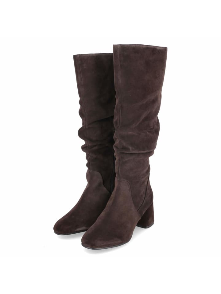 Slouchy Boots in braun