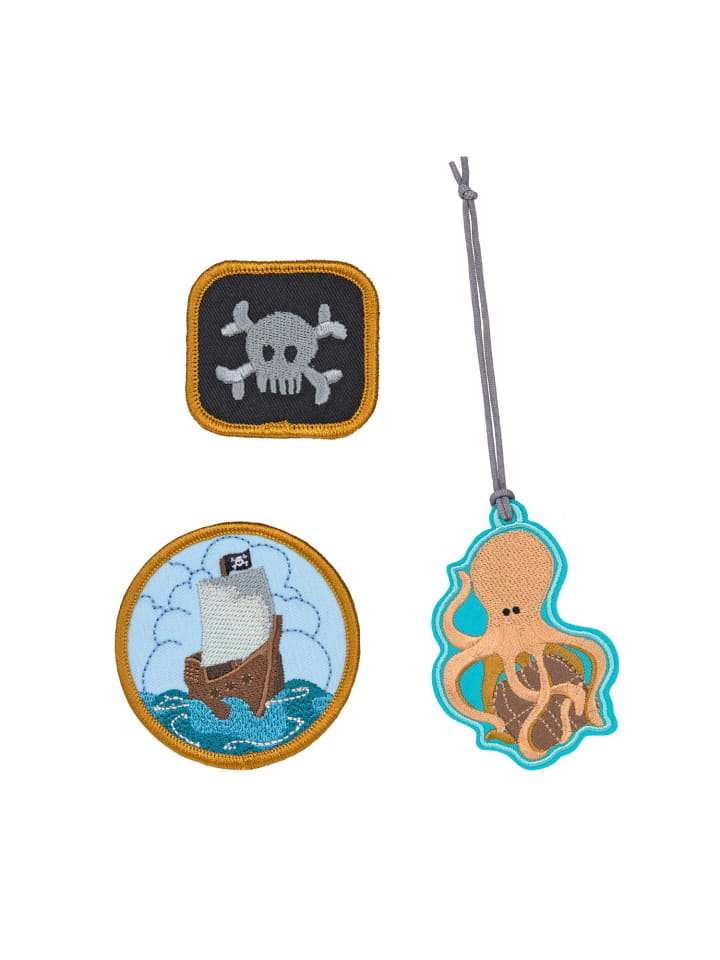 Lässig Anhänger & Patches - Schul Set Unique, Pirat