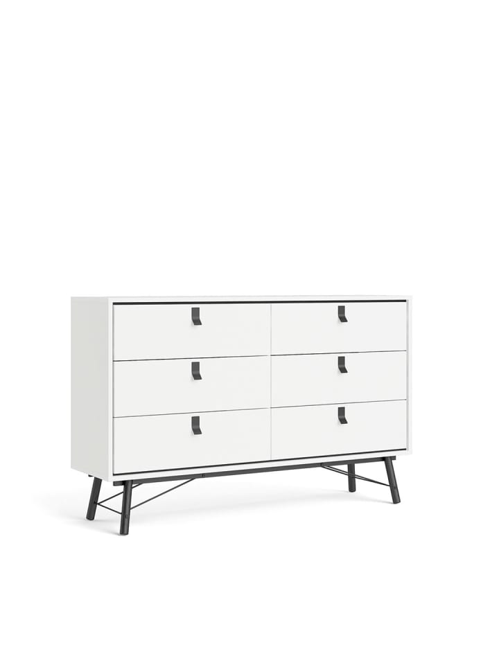 Kommode Rye Weiß 150 x 40 cm