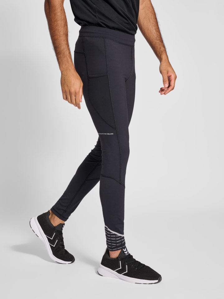 Verstellbare Taille Leggings Nwlchicago Herren in BLACK