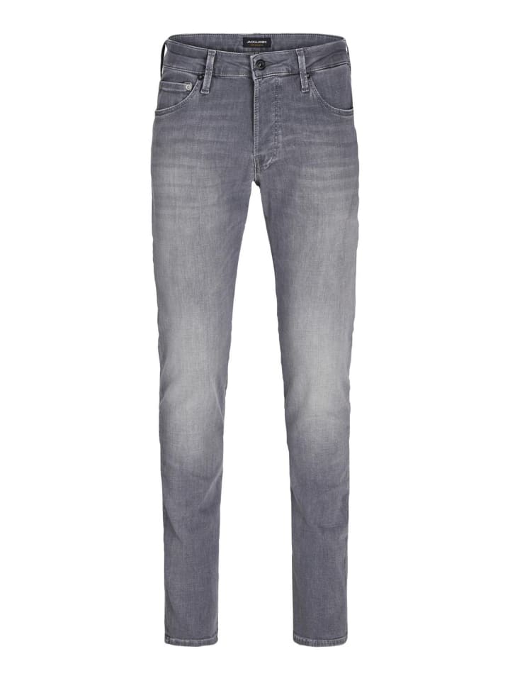 Slim Fit Jeans in Grey Denim