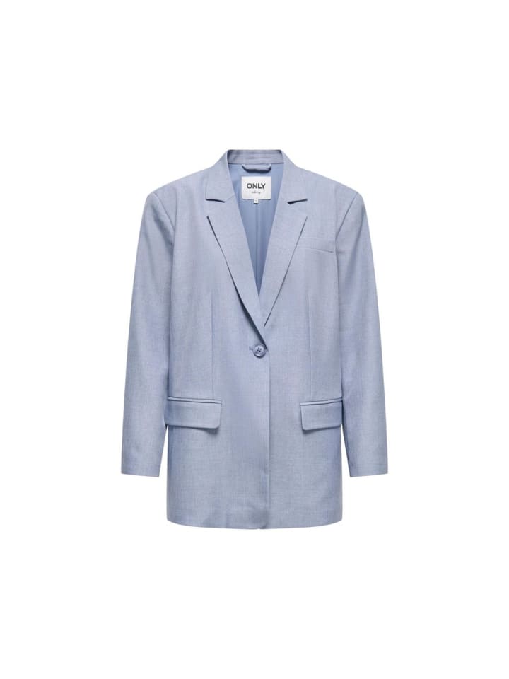Blau Polyester Blazer