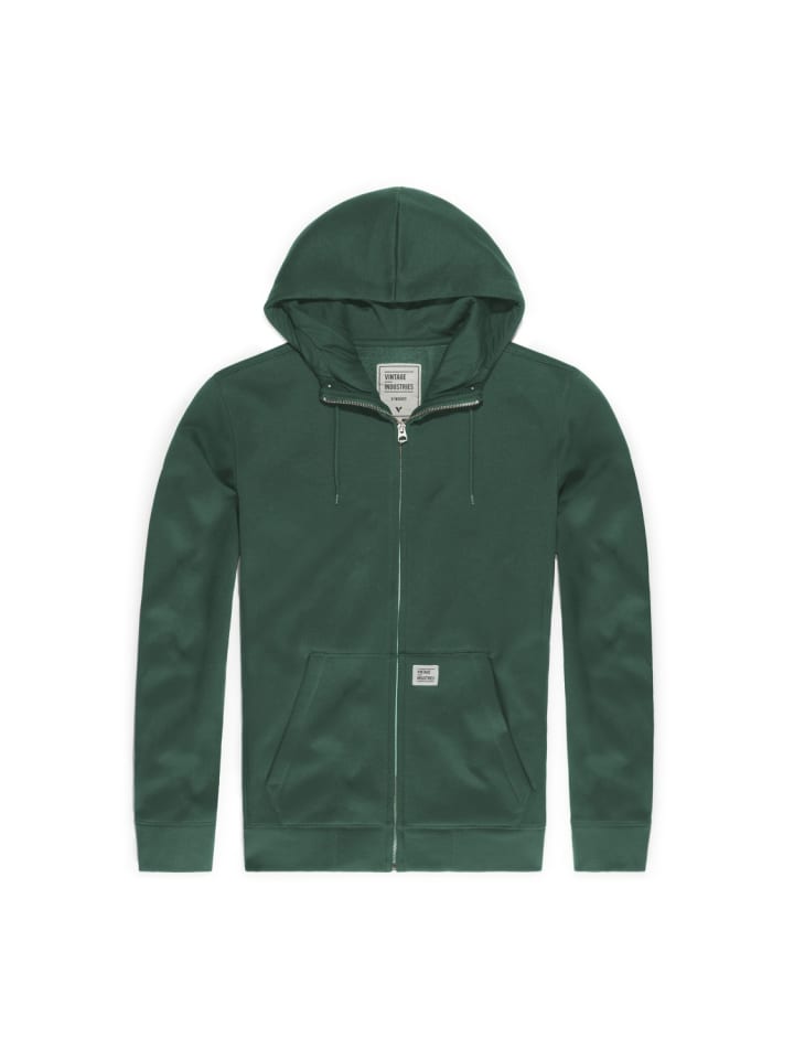 Sweatjacke in Türkis