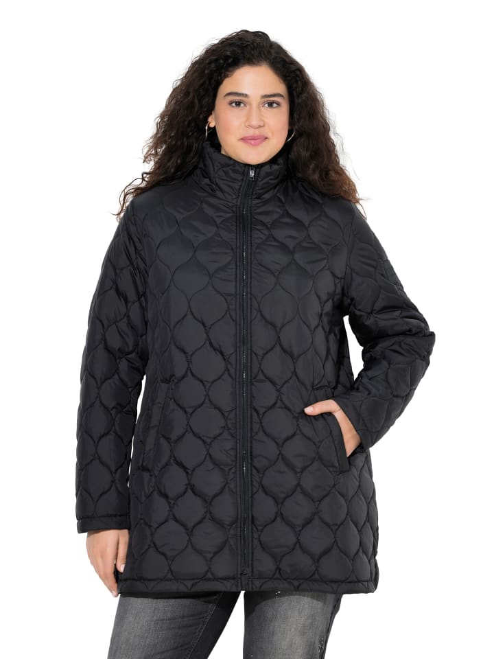 Steppjacke in schwarz