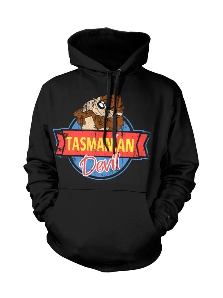 Hoodie in Schwarz