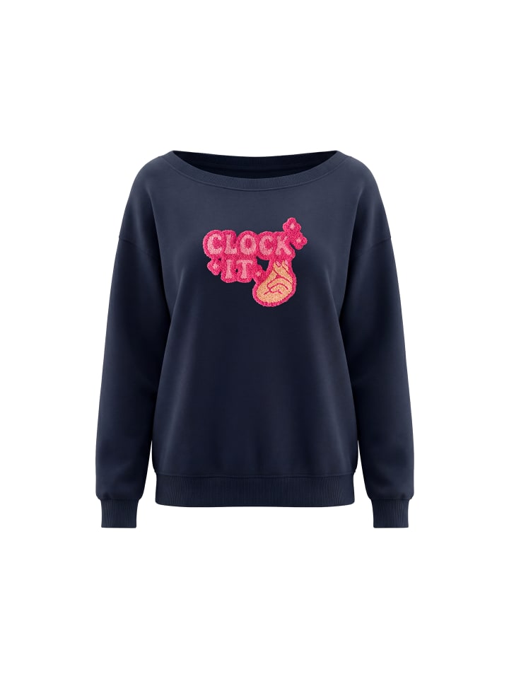Women Sweatshirt in Navy